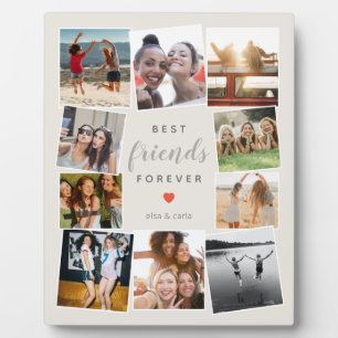 Plaque Photo Modern Best Friends Forever Photo Collage Bff Best