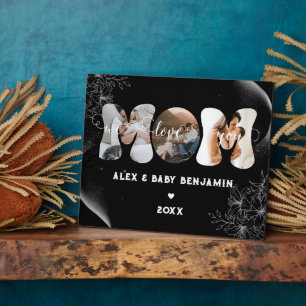 Plaque Photo Modern We Love You Mom Collage photo