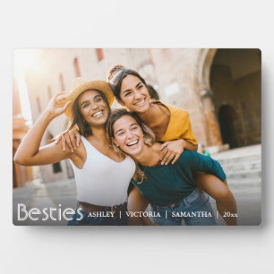 Plaque Photo Moderne Meilleur Amis Pour L'Amitié