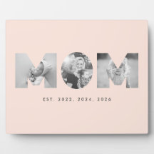 Mom Established Pastel Peach Minimalist 3 Photo