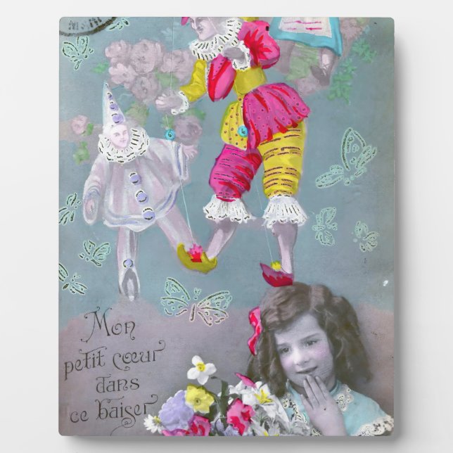 Plaque Photo Mon petit coeur dans ce baiser 2 (Devant)