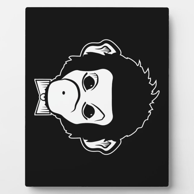 Plaque Photo monsieur monkey (Devant)