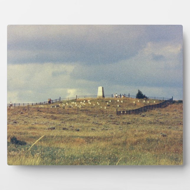 Plaque Photo Monument national du champ de bataille de Little B (Devant)