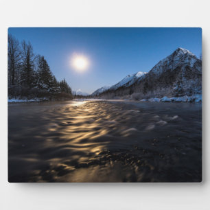 Plaque Photo Moon