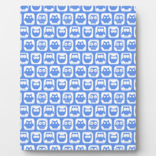 Plaque Photo Motif de la Chouette bleue