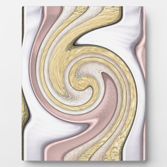 Plaque Photo Motif métallique avec brillance (Devant)