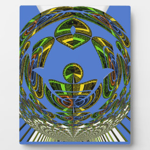 Plaque Photo Motif moderne vintage