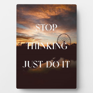 PLAQUE PHOTO MOTIVATION