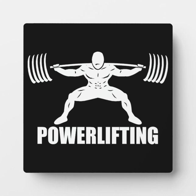 Plaque Photo Motivation du squat (Devant)