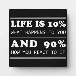 Plaque Photo motivational quote life inspirational typography
