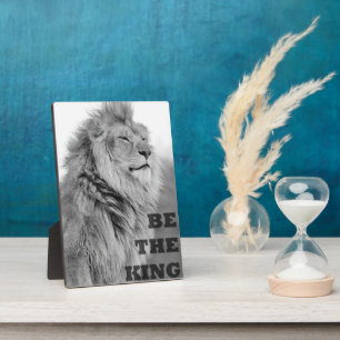 Plaque Photo Mots Motivationnels - Soyez Le Roi