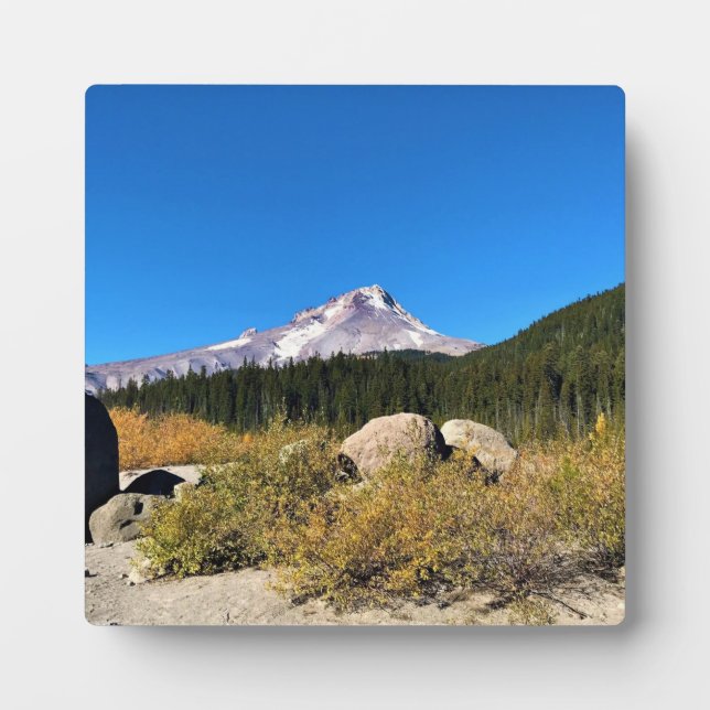 Plaque Photo Mt Hood, Oregon (Devant)