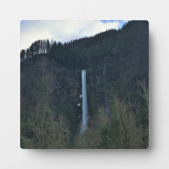 Plaque Photo Multnomah Falls (Devant)