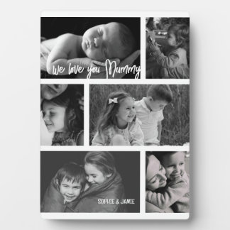 Plaque Photo Mummy 6 Photo Collage