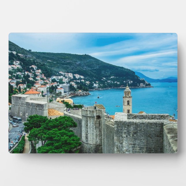 Plaque Photo Mur de Dubrovnik (Devant)