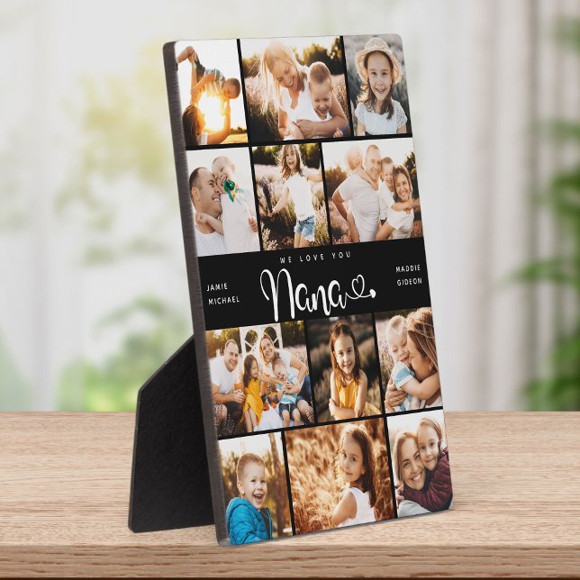 Plaque Photo Nana We Lots Hearts do-it-yourself Modern Photo Co (Créateur téléchargé)