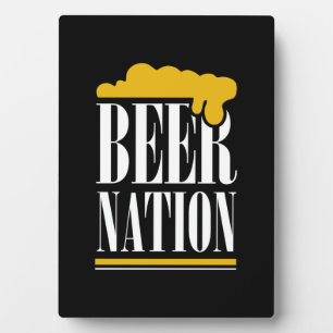 Plaque Photo Nation de la bière