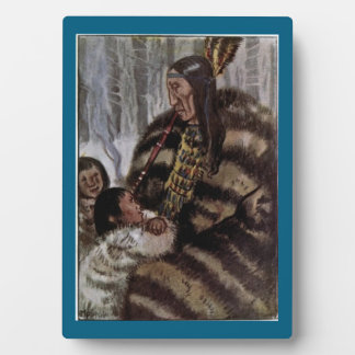 Plaque Photo "Native StoryTeller"