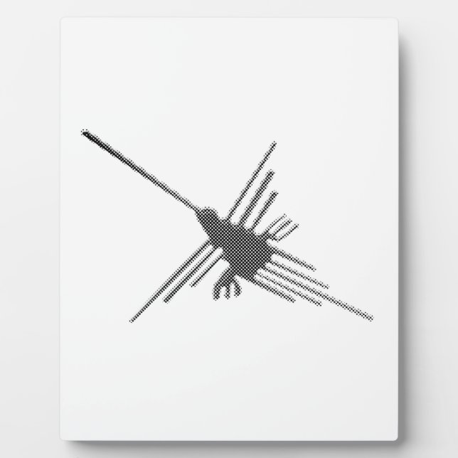 Plaque Photo Nazca Lines Hermitage Newsprint (Devant)