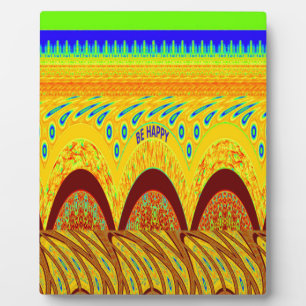 Plaque Photo Ne vous inquiétez pas être heureux Art Design