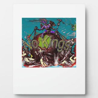 Plaque Photo No Kings Classic Modern Minimal Style