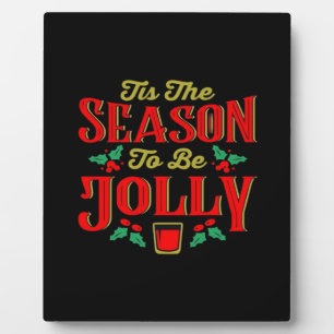Plaque Photo Noël est la saison