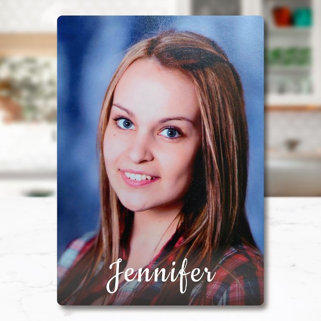 Plaque Photo Nom personnalisé Photo personnalisée (Créateur téléchargé)