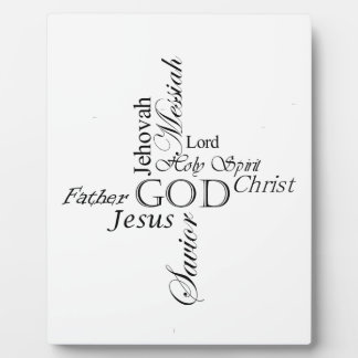 Plaque Photo Noms de trinité