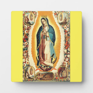 Plaque Photo Notre-Dame de Guadalupe Radiant Art