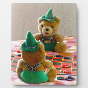 Plaque Photo Nounours