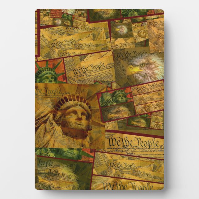 Plaque Photo Nous Le Peuple (Devant)