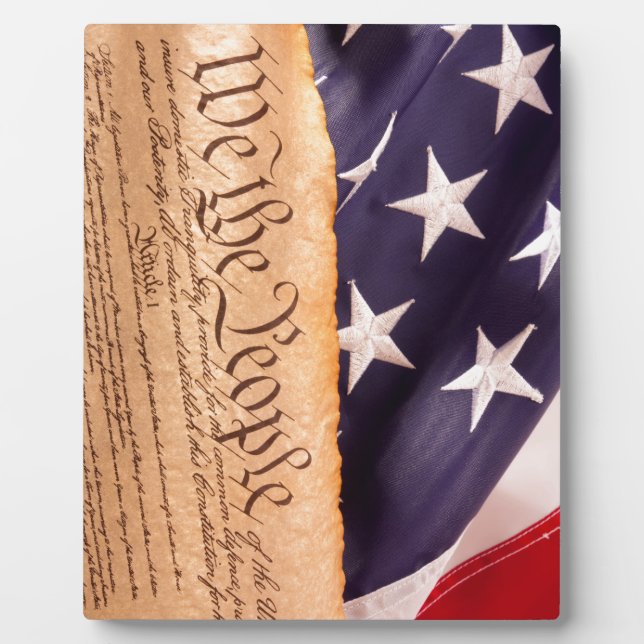 Plaque Photo Nous le peuple 1 (Devant)