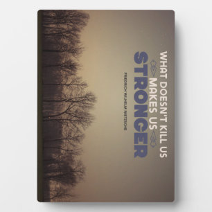 Plaque Photo Nous Rend plus forts