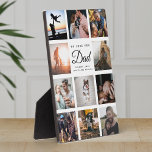 Plaque Photo Nous vous aimons DAD Moderne Fête des pères élégan<br><div class="desc">On t'aime papa ! Un beau cadeau de Fête des pères moderne : Une plaque de collage photo Instagram sur mesure tendance avec votre message personnel et les noms pour le meilleur papa jamais.</div>