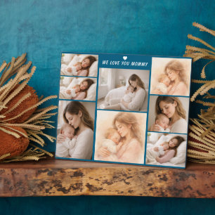 Plaque Photo Nous Vous Aimons Maman Photo Personnalisée Fête