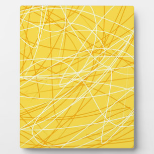 Plaque Photo Nouveau motif jaune canari tendance 2014 accessoir