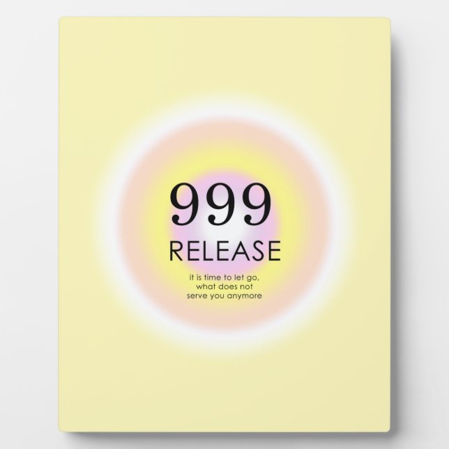 Plaque Photo Numéros d'anges modernes Numérologie Signification (Devant)