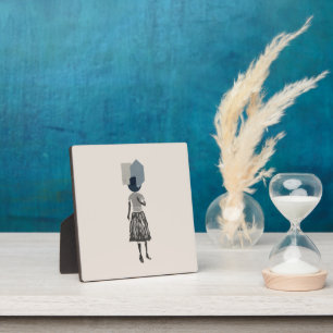 Plaque Photo objet_14_une femme_1