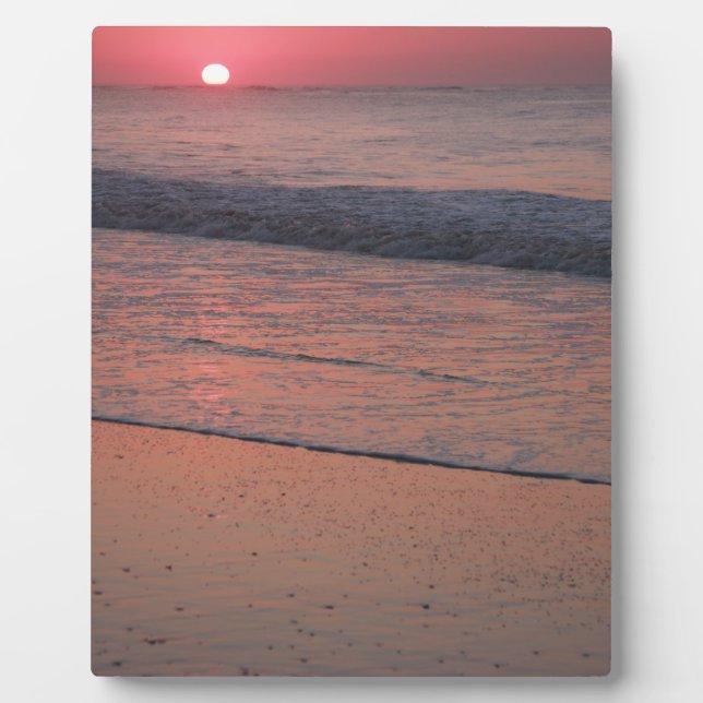 Plaque Photo Ocean Sunrise (Devant)