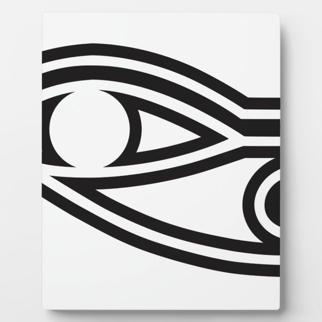 Plaque Photo Œil d'Horus (Devant)