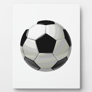 Plaque Photo Oeuvre de soccer unique