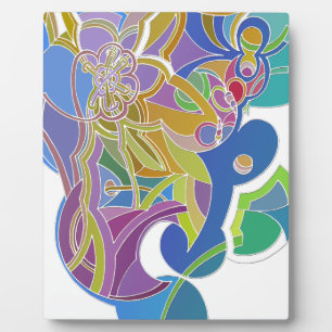 Plaque Photo Oeuvre Whimsical