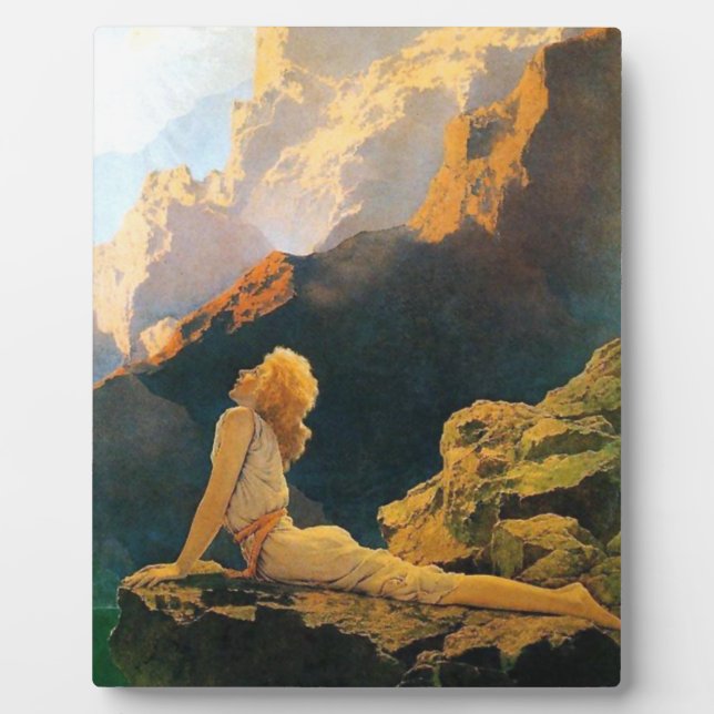 Plaque Photo Oies sauvages Par Maxfield Parrish (Devant)