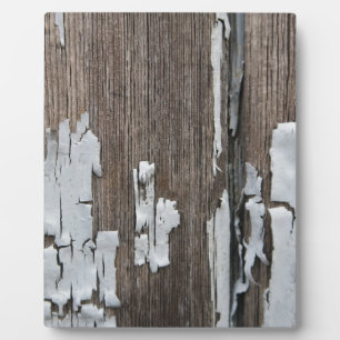 Plaque Photo old wood