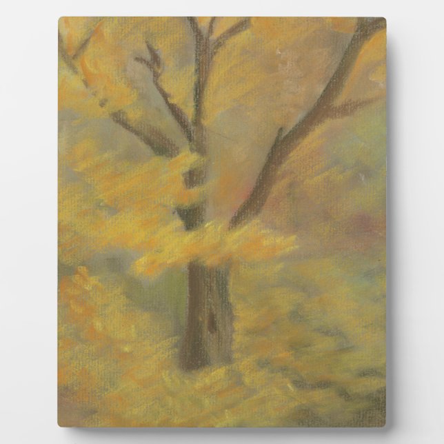 Plaque Photo Or d'automne (Devant)