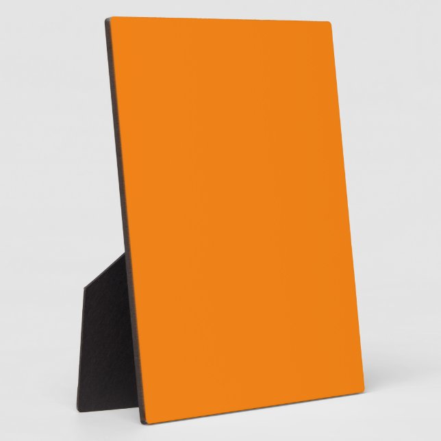Plaque Photo Orange (Côté)