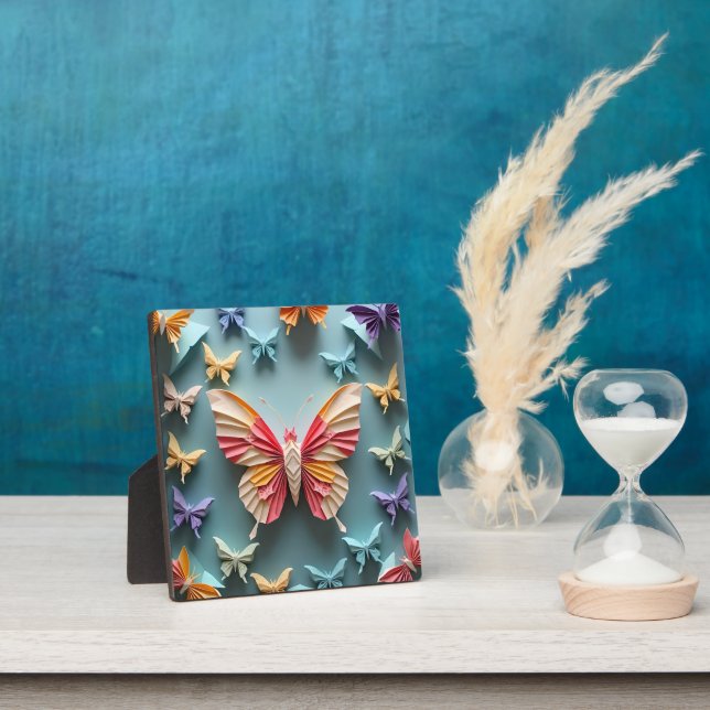 Plaque Photo Origami papillon (Insitu)