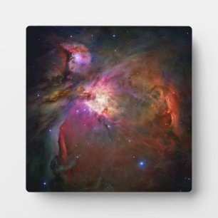 Plaque Photo Orion Nebula Hubble Space