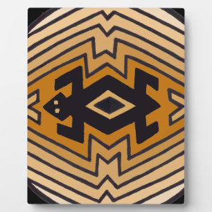 Plaque Photo Ours amérindien