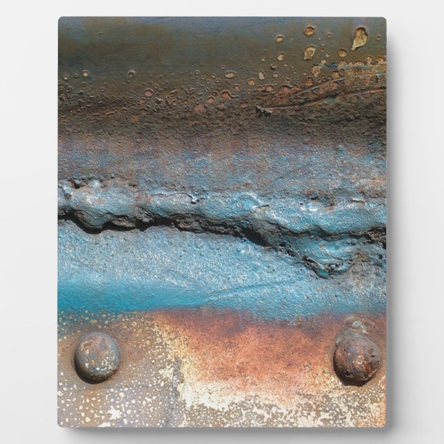 Plaque Photo Oxidized Metal (Devant)